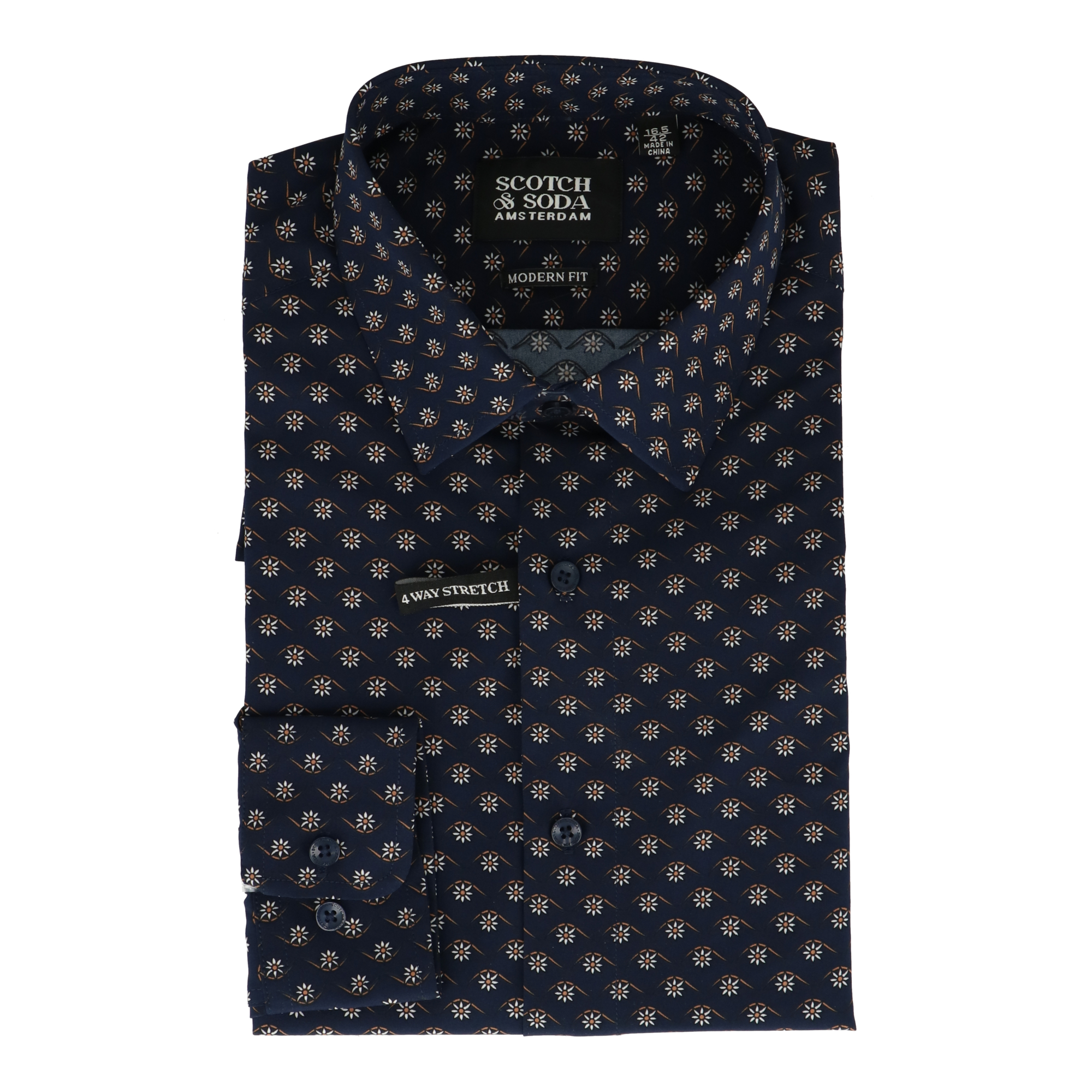 scotch and soda modern fit dress shirt Strapless Ruffled Polka-Dot Long Prom Dress with Slit Black/White / 2